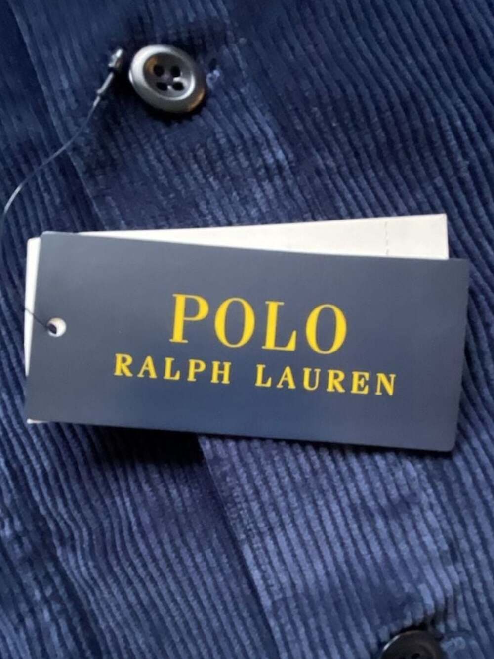 Polo Ralph Lauren Navy Corduroy Shirt Jacket XXL - Picture 4 of 9